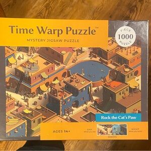 Time Warp Puzzle Mystery Jigsaw Rock the Cat’s Paw Photo 1000 Piece